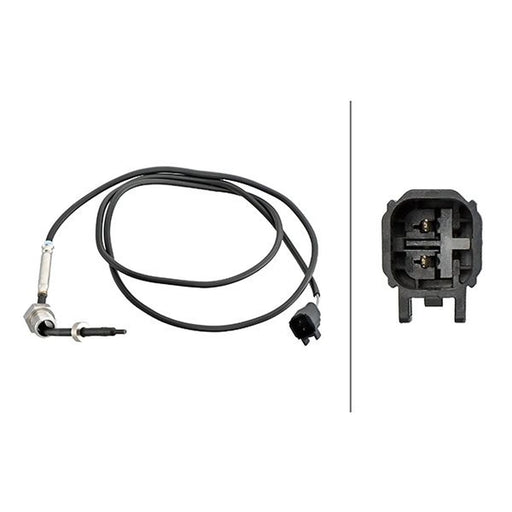 Hella Exhaust Gas Temperature Sensor after soot particulate fil fits Ford Ranger