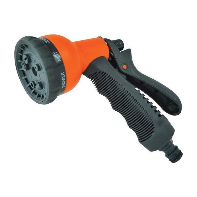 Faithfull Plastic 8 Pattern Adjustable Spray Gun Faithfull - NN4 Online