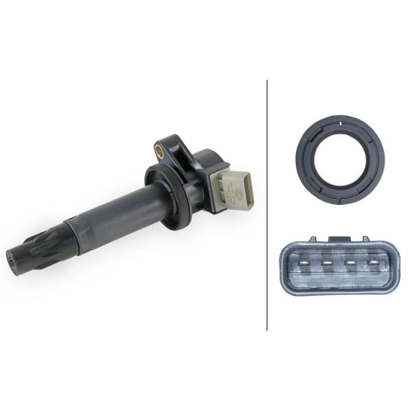 Hella Ignition Coil Pack fits Daihatsu Cuore VII 2007 on 1.0