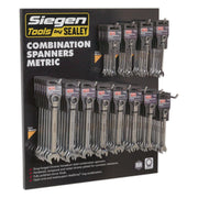 Sealey Display Panel with 8-19mm Spanners Sealey - Dynamic Drive