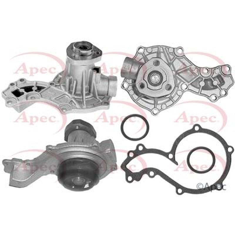 Apec Engine Cooling Water Pump fits Audi A4 B5 1994-2001 1.6 1.8
