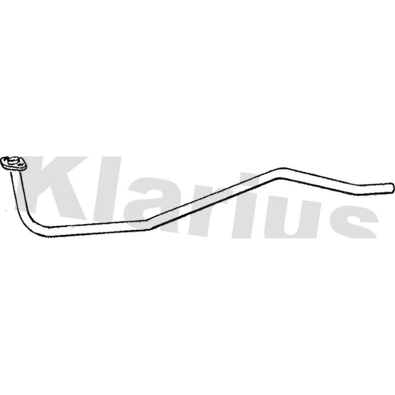 Klarius Exhaust Pipe OD fits Opel Corsa A 1982-1993 1.0 1.2