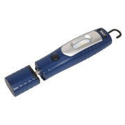 Sealey Rechargeable 360 Inspection Light 7 SMD & 3W SMD LED Blue Lithium-ion Sealey - Dynamic Drive