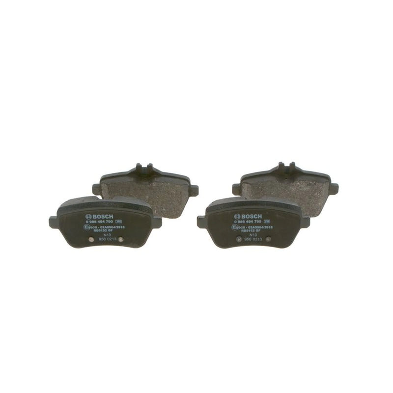 Bosch Front & Rear Pads fits Mercedes-Benz Cla 2013-2019 117.346