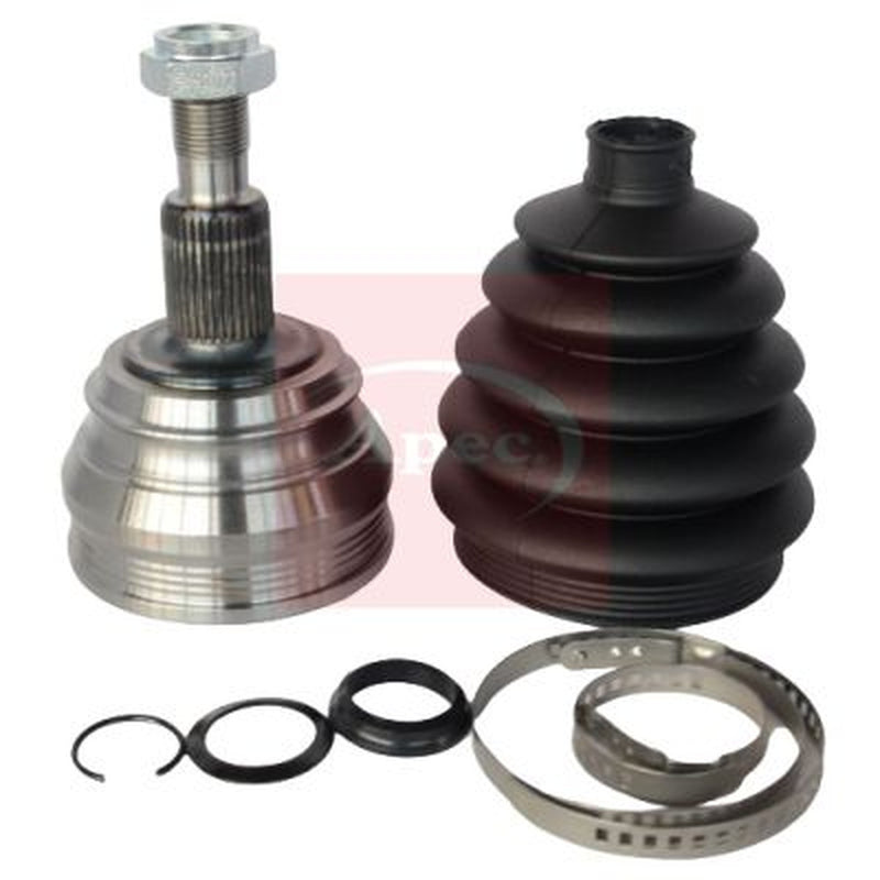 Apec CV Axle Shaft Assembly Front fits Audi A3 1996-2003 1.6 1.8 1.9