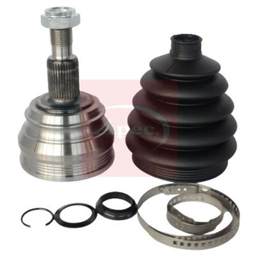 Apec CV Axle Shaft Assembly Wheel Side ACV1014