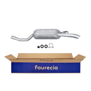 Hella End Silencer Rear fits Mercedes-Benz 124 1984-1993 124.130 124.330