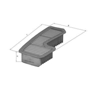 Mahle Engine Air Filter LX 1936