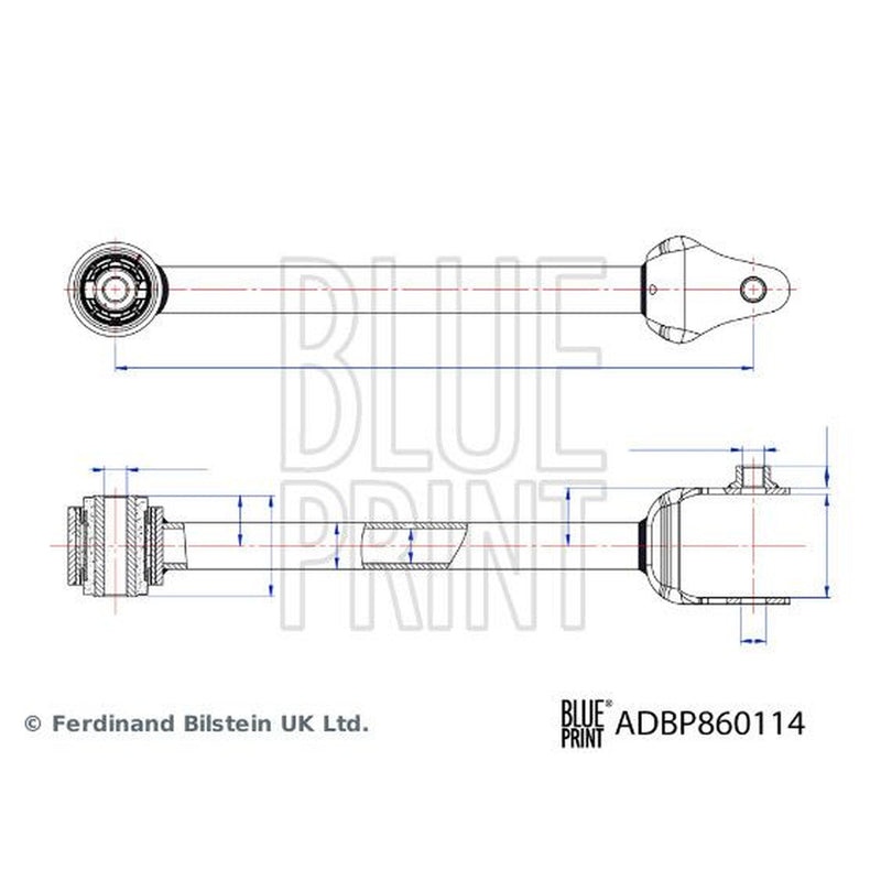 Blue Print Control/Trailing Arm Rear Right fits Mazda CX-5 2011-2017 2.0 2.2 2.5