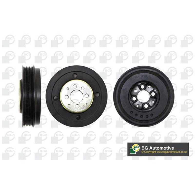 BGA Crank Shaft Belt Pulley fits Audi A3 1996-2001 1.9