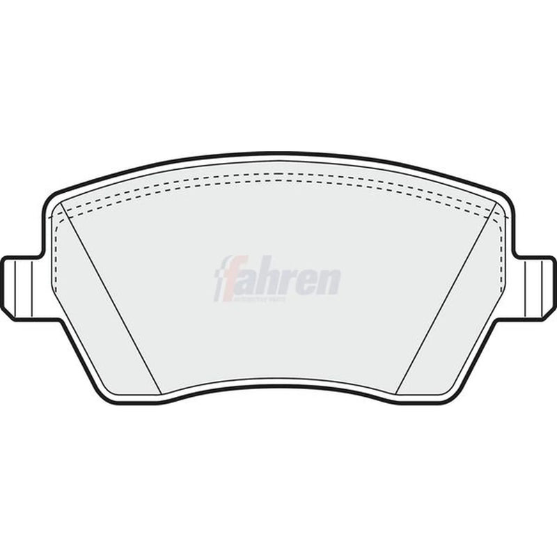 Fahren Front Brake Pad Set FBP3075