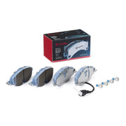 Brembo 4 x Front Brake Pad Set fits Audi A3 2014-2021 1.4