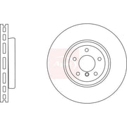 Apec Rear Brake Vented Discs & Pads fits BMW Z4 Roadster 2009-2016