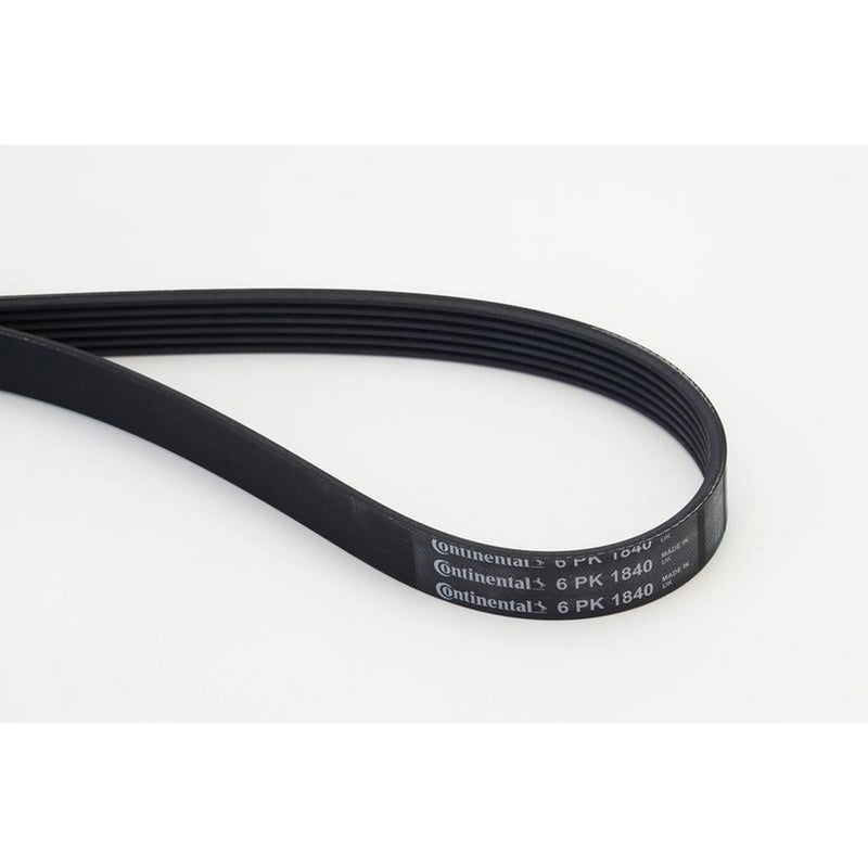 Continental CTAM Multi V-Ribbed Drive Belt fits Mazda 2 2007-2015 1.3 1.5