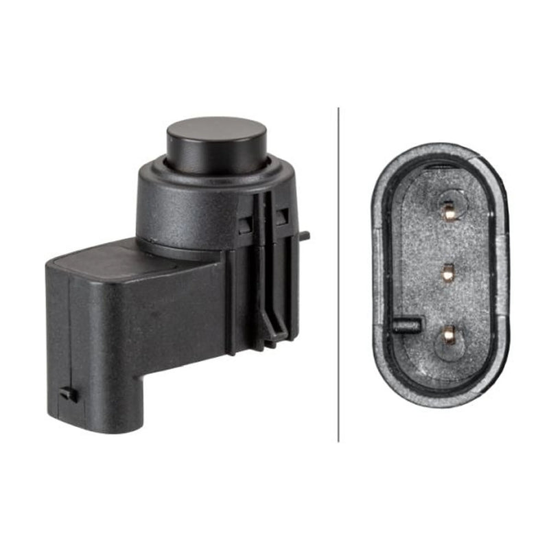 Hella Parking Sensor (PDC) both sides fits Skoda Fabia II 2006-2014