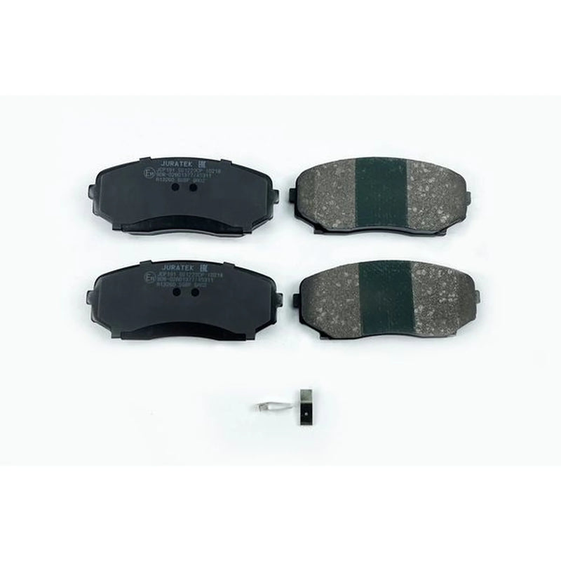 Juratek Front Brake Vented Discs & Pads fits Mazda CX-5 2017-2024 2.2