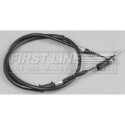 First Line Handbrake Cable Right Rear fits Fiat Coupe 1993-2000 1.8 2.0