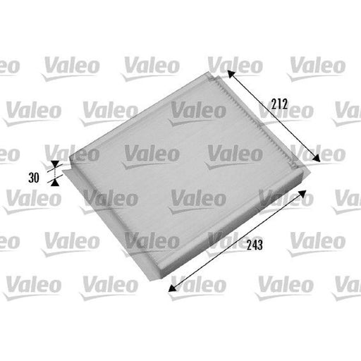 Valeo Cabin Air Filter (Pollen Filter) 698876