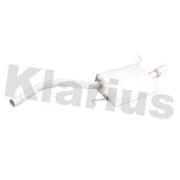 Klarius Box With Tail Pipe Rear fits Audi A4 B6 2000-2004 2.0
