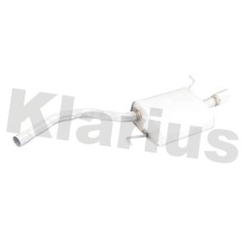Klarius Box With Tail Pipe Rear fits Audi A4 B6 2000-2004 2.0
