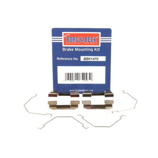 Borg & Beck Brake Pad Accessory Fitting Kit Front BBK1470