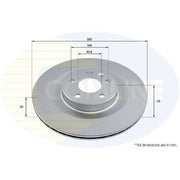 Comline Front & Rear Brake Discs & Pads fits Volvo XC60 II 2017-2021