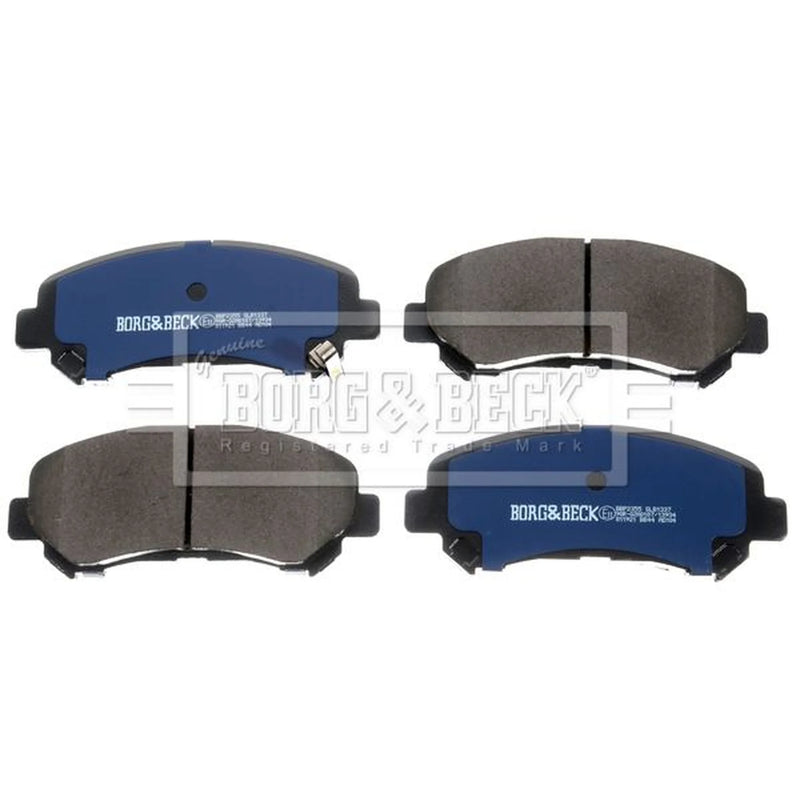 Borg & Beck Front Brake Vented Discs & Pads fits Suzuki Kizashi 2010 on 2.4