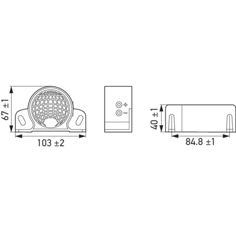 Hella Reversing Alarm Buzzer