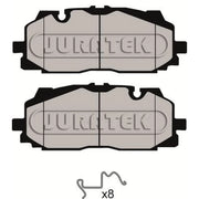Juratek Front Brake Vented Discs & Pads fits Cupra Terramar 2024 on 1.5 2.0