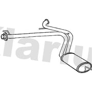 Klarius Box With Tail Pipe Rear fits Citroën Relay II 2002-2006 2.0 2.2