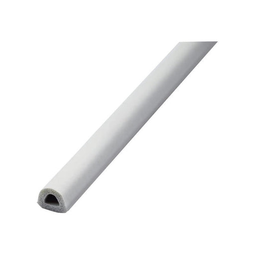 Faithfull EPDM Draught Excluder White 24M 9 x 7.5mm Faithfull - Dynamic Drive