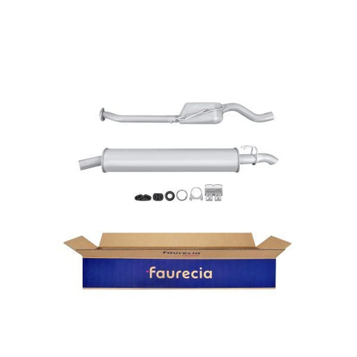 Hella End Silencer Rear 8LD 366 031-611 7740614 8LD 366 031-611