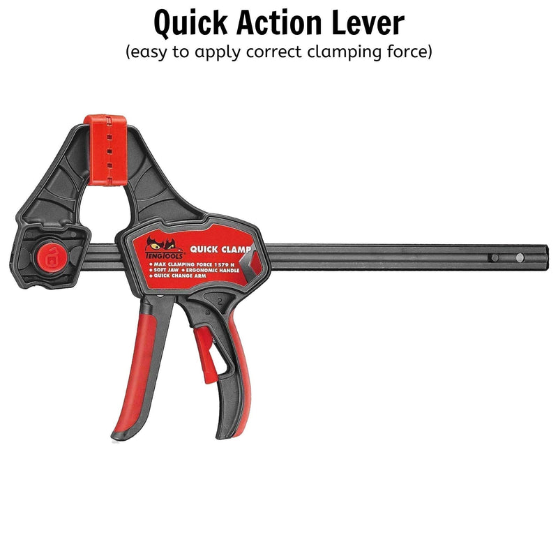 Teng Tools Screw Clamp 160 x 80mm Teng Tools - Dynamic Drive