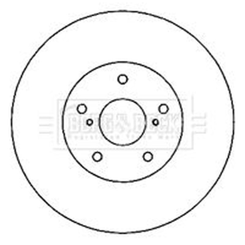 Borg & Beck Front & Rear Brake Discs & Pads fits Lexus Is III 2013-2020