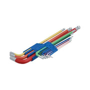 Laser Colour Coded Hex Key Set - Ball End 9pc 7869 Laser - Dynamic Drive