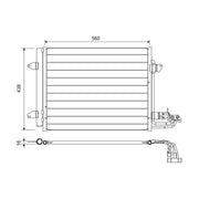 Valeo Air Conditioning Condenser 817806