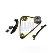 NAPA Timing Chain Kit Set 124 Links fits Citroën C1 2005-2014 1.0