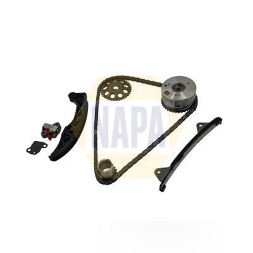 NAPA Timing Chain Kit Set 124 Links fits Citroën C1 2005-2014 1.0