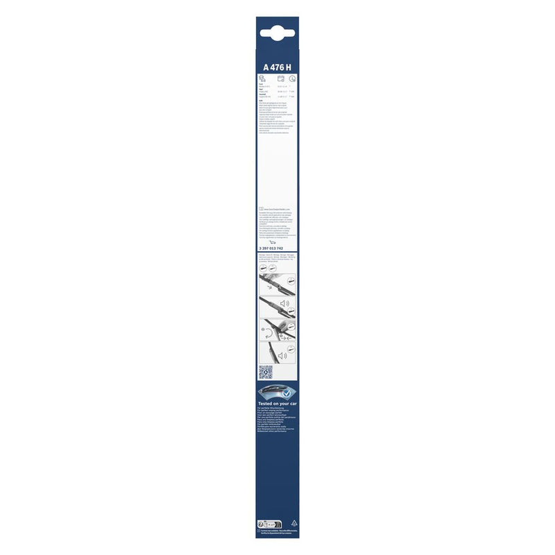 Bosch Wiper Wiper Blade 475mm — A476H fits Ford Mondeo IV 2007-2015