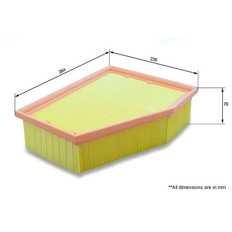 Comline Engine Air Filter fits Audi A1 2011-2015 2.0