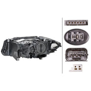 Hella Headlight Headlamp D1S (gas discharge tube) Right fits BMW 5 2009-2017