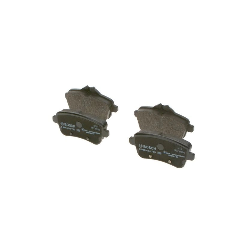 Bosch Front & Rear Pads fits Mercedes-Benz Cla 2013-2019 117.352