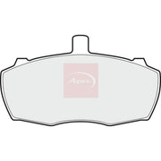 Apec Front Brake Pad Set fits Ford Transit 1985-1992 1.6 2.0 2.5