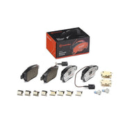 Brembo 4 x Front Brake Pad Set fits Alfa Romeo Mito 2008-2018 0.9 1.4