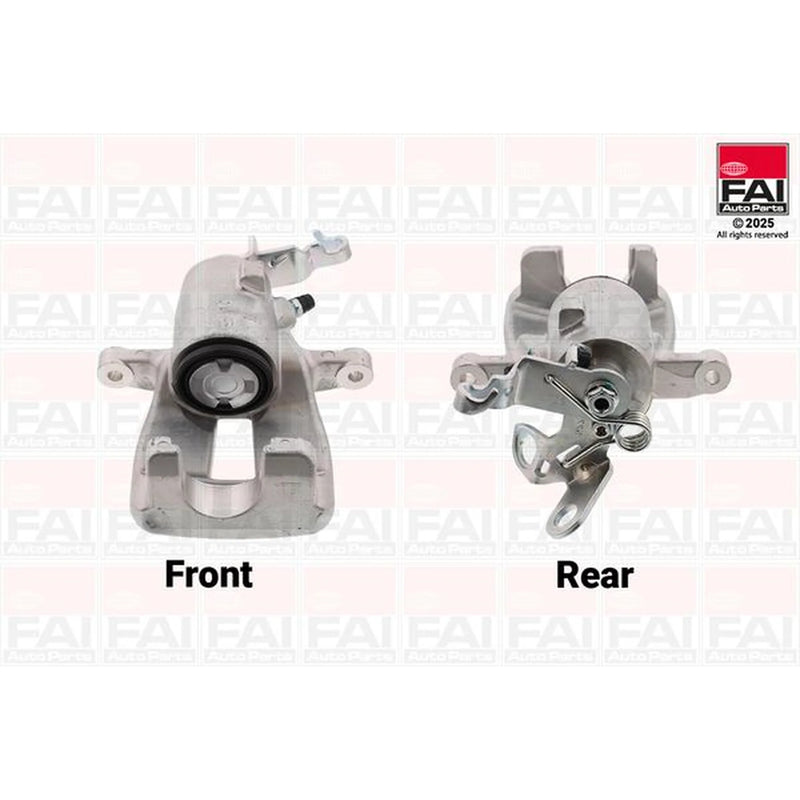 FAI Brake Caliper Assembly Rear Right fits Audi A3 2004-2013 2.0