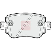 Apec Rear Brake Pad Set PAD1961