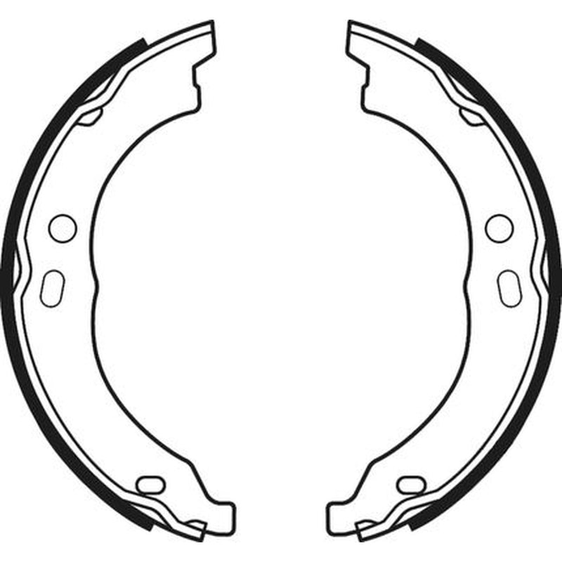 Abtex Brake Shoe Set Axle Kit fits Citroën Relay III 2006-2023 2.0 2.2 3.0