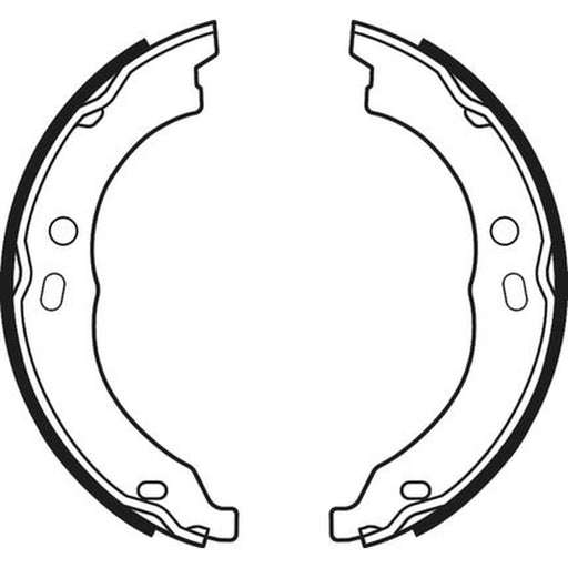 Abtex Brake Shoe Set Axle Kit fits Citroën Relay III 2006-2023 2.0 2.2 3.0