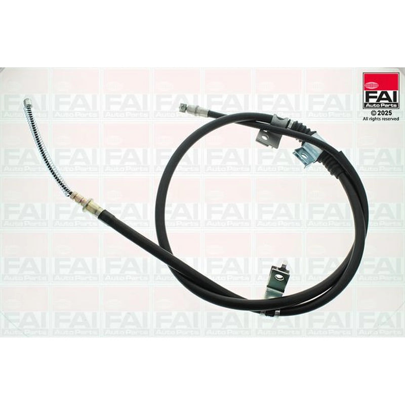 FAI Handbrake Cable Left Rear fits Citroën C-Crosser 2007-2012 2.2 2.4