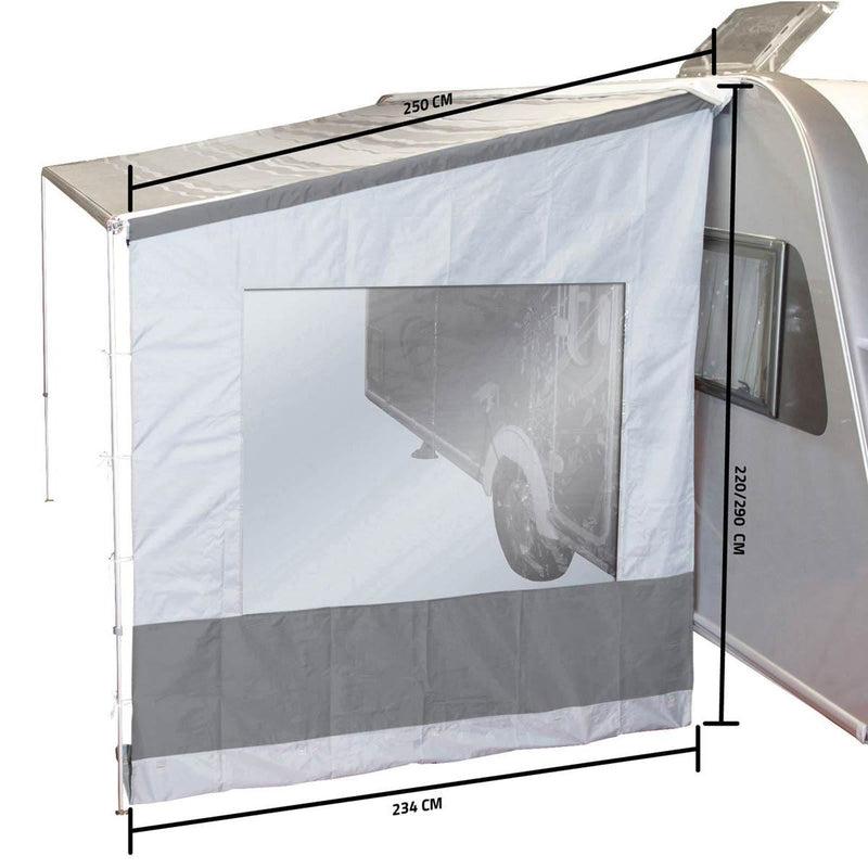 Bo-Camp Side Wall for Caravan Awning Universal 2.5 Metres Bo-Camp - Dynamic Drive